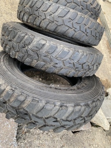 商談中ジムニー　MTタイヤ　MT2 7.00R16 4本セット　格安