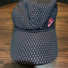 ★完売引渡済★ナイキ　キャップ　ランニング　ネイビーxピンク