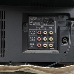 25型シャープ　ブラウン管テレビ　２５Ｃ－ＬＳ４０の画像