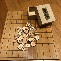 将棋板と駒