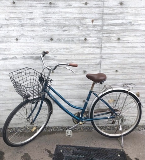 取引終了【6段変速チェンジ付き】中古シティサイクル 26インチ ママチャリ