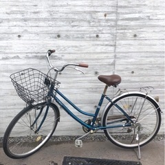 取引終了【6段変速チェンジ付き】中古シティサイクル 26インチ ...
