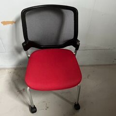 スタッキングチェア オカムラ/okamura エアリ 8143AZ JOIFA308 中古品 オフィスチェア ミーティングチェアの画像