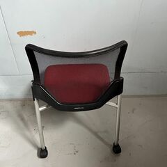 スタッキングチェア オカムラ/okamura エアリ 8143AZ JOIFA308 中古品 オフィスチェア ミーティングチェアの画像