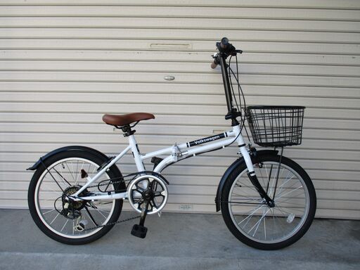 売り切れ】AIJYU CYCLE 折りたたみ自転車 白 20インチ 未使用品