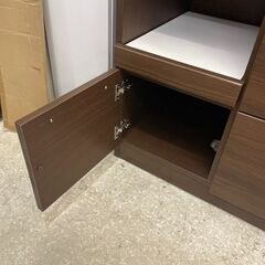 【ジモティ限定自社配送エリア配達無料！】ニトリ 食器棚 レンジボード キッチンボード ビゼン120の画像