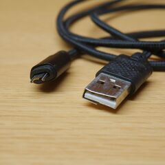 【ジャンク】USBケーブル  Type-A to microB  約1.5mの画像
