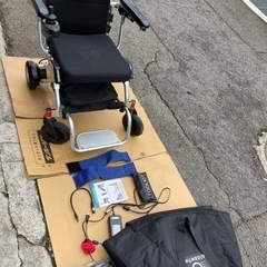 ウィール88   電動車椅子、フルセット　希少の画像