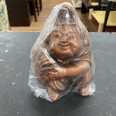 S119 ⭐ 瑞峰堂 置物 幸せをもたらす瑞峰印 招福 開運 恵比須 大黒の画像