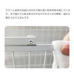  3月6日〜10日に取りにきてくださる方。ランドリーバスケット 2段 洗濯カゴ ワゴン ランドリーワゴン おしゃれ スチールバスケット ワイヤー 洗濯かご ランドリーラック 西海岸 北欧 脱衣かご かご カゴ 洗濯物入れ 角型 ホワイトの画像