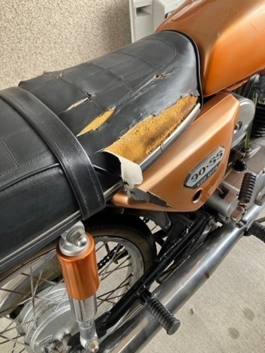 カワサキ90ss 実働車　