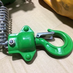 電動AC100V チェーンブロック　120kg トロリー付き　中古美品　二葉社製　ホイスト、ウインチ
