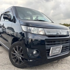 人気車種 ワゴンR スティングレー 車検2年付★支払い総額11.8万円★コミコミ価格！スマートキー 社外アルミ ETC ハーフレザーシート バックカメラ付き♪激安価格！お早めにの画像