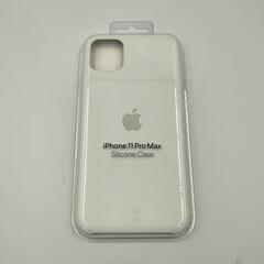iPhone 11 promax 純正シリコンケース ホワイト