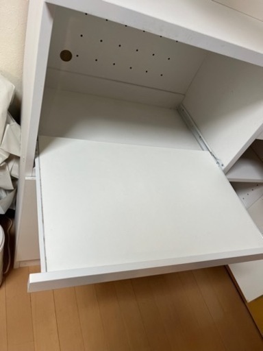 食器棚　スライドテーブル付き　分解可