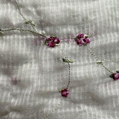 お花の模様のスカーフの画像