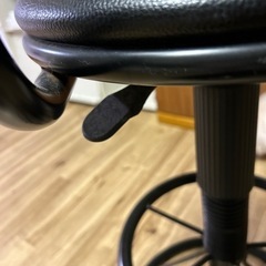 上下調整付きハイチェアの画像