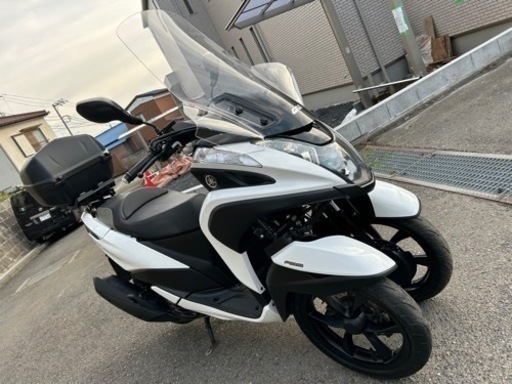 YAMAHA トリシティ155 側車付登録　通勤　通学　送迎　横浜　1万キロ　バイク　スクーター　ビッグスクーター