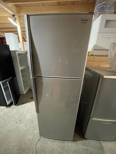 B1502　日立　2ドア冷蔵庫　２２５L　2014年