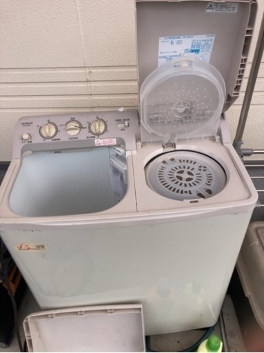 日立　4.5キロ　二層式洗濯機