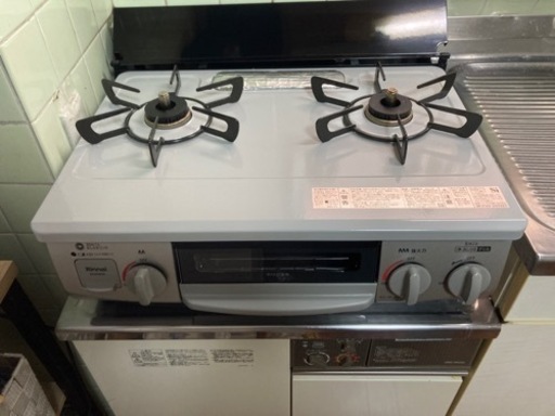 ガスコンロ 都市ガス 右強火