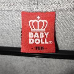 BABYDOLL フード付ベスト 春ウェアの画像