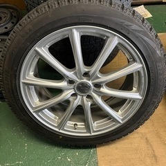 もうちょい引けます　235/45R18 冬タイヤホイールセット