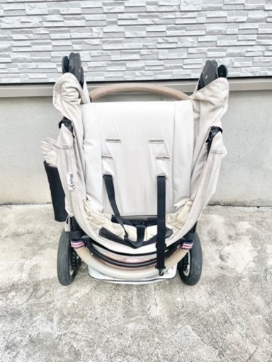エアバギーココ　Airbuggy coco ストローラーマット&ダウンフットマフ付き 