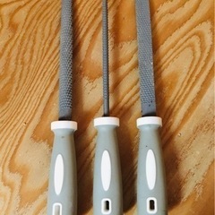 値下げしました！木工用ヤスリ3点セット
