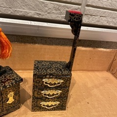 ★40用 唐草 鏡台針箱★の画像