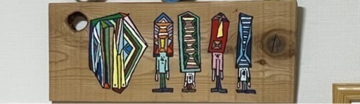 木材アート　NewTribe 富田貴智さん作品