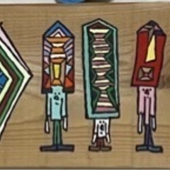 木材アート　NewTribe 富田貴智さん作品
