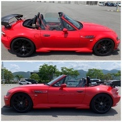 【販売終了】BMW Z3 オープンカー2,800cc AT⭕️77,000㌔、とってもきれいの画像