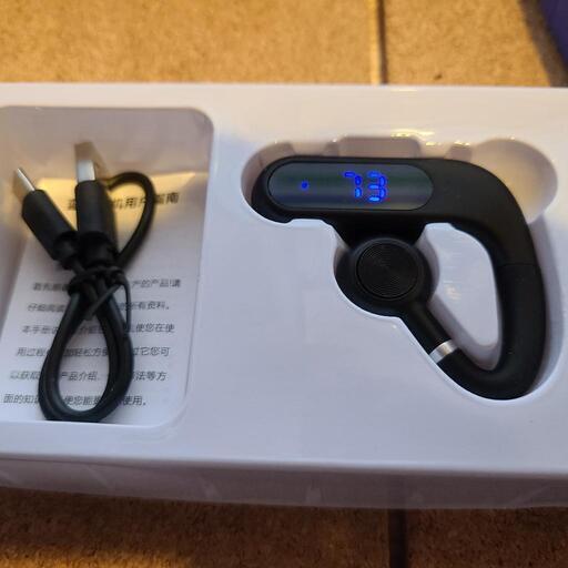 Bluetooth  耳をふさがない イヤホン片耳(両耳兼用)