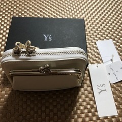 値下げ、Y’sがま口財布の画像