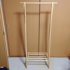 木製ハンガーラック