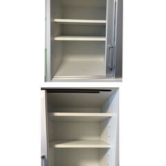 Takahashi works タカハシワークス 食器棚 ホワイト イージークローザー付き 中古品　直接引取大歓迎‼　地域限定有料配送サービスあり‼