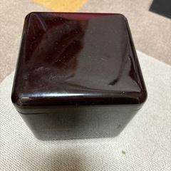 【受渡予定確定】四角型の重箱（約14cm四方、二段）