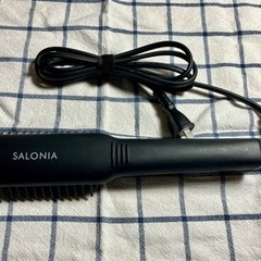 SALONIAストレートヒートブラシSL-012BKS