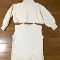 レディースのセーターの画像