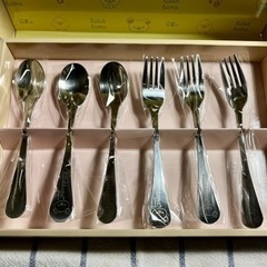 りらっくまカトラリーセットの画像