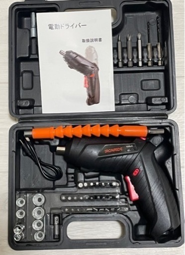 電動ドライバー 小型 USB充電式 DIY 正逆スイッチ 電動ドライバー 銃型