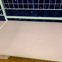 受け渡し者決定❣️ロフトベット✨机一体型の画像