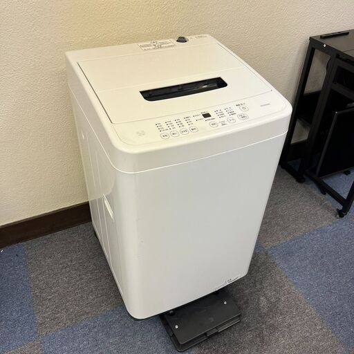 【稼動品】IRISOHYAMA アイリスオーヤマ 4.5kg 全自動洗濯機 家庭用家電 洗濯機 ホワイト 23年製 IAW-T451
