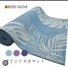BODYGLOVE ヨガマット　専用バッグ付きの画像