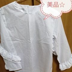 値下げ！NARACAMICIE薄手長袖ブラウス(イタリア製)