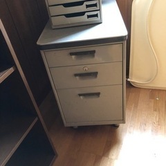 ジャンク　スチール引出し