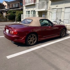 売約済み ロードスター NB オプションフルエアロ  車高調 車検付きですの画像