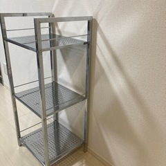 【受渡者決定】３段メタルラック・スチールラックの画像