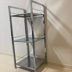 【受渡者決定】３段メタルラック・スチールラックの画像